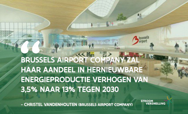 StroomversnelVL's tweet photo. .@ChristelVanden2 laat ons weten dat er veel potentieel is op de luchthaven #stroomversnelling @BrusselsAirport https://t.co/bW1qjPUbbi