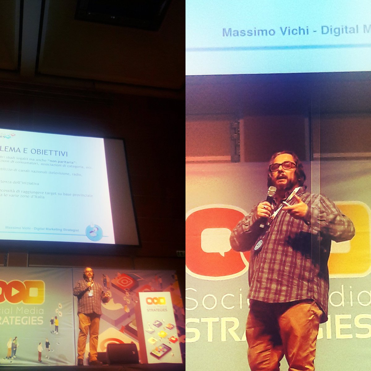 zondini's tweet photo. 65 is the NEW #Millennial! Uscite i soldi #BabyBoomers, Massimo Vichi parla di voi al #SMStrategies 2017 https://t.co/jkXYwqma7A