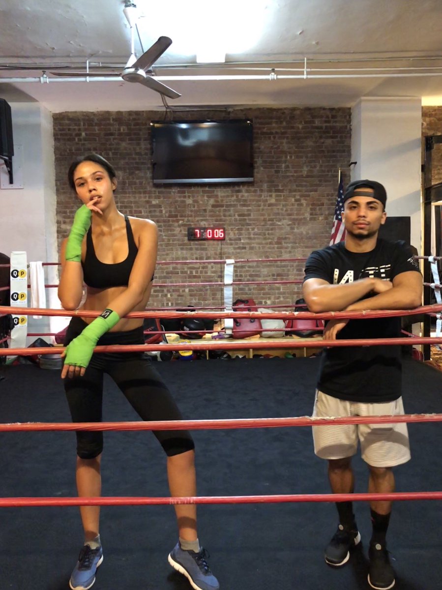 mrsgiacooper's tweet photo. Back in the ring! Thanks @INTO_app for this awesome session with @WorkTrainFightS π₯ #nyc #model #fitbae #willybabe #intoapp #worktrainfight https://t.co/ilccbWQtim