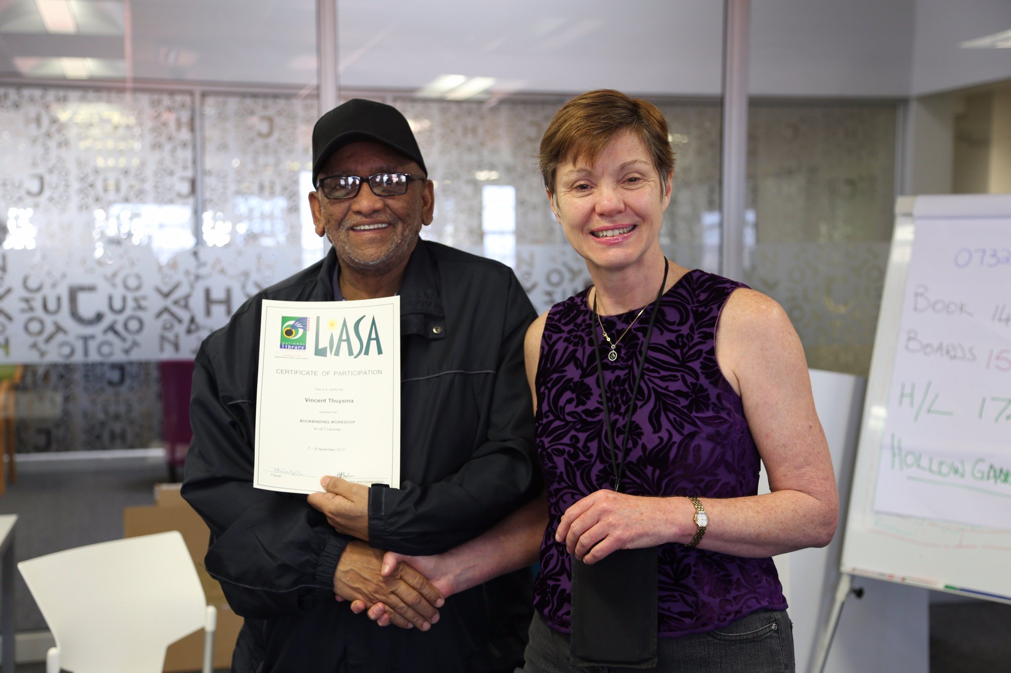 UCT Libraries on Twitter "Staff who attended the bookbinding