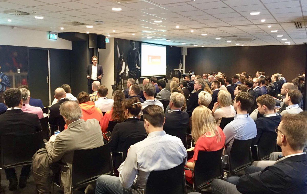 ThinkSportCH's tweet photo. Sport Business day in Eindhoven - Sports Tech World Cup qualifiers with 5 🇨🇭 #startups in the last top 15 european startups #Rawcus @GaitUp @Pomoca_skins @magnesCH @wearableX @tiq2sports https://t.co/3G7rxg9cpG