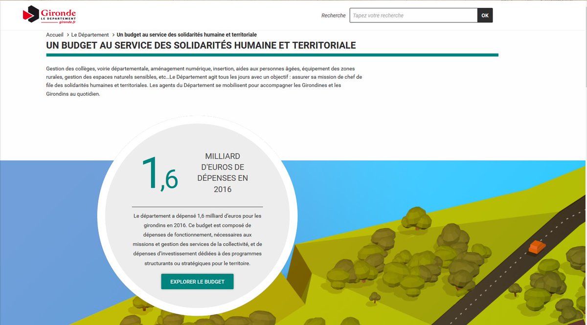 datavisualisation pour rendre plus pédagogique la matière financière des collectivités  : #opendata + #opensource + innovation technique = gironde.fr/compte-adminis… @Lab_Archipel <a href="/LaBase_NA/">LaBase</a> <a href="/datactivi_st/">datactivist</a> <a href="/opendata_fr/">@opendata_fr</a> <a href="/infolab_fing/">Infolab</a> <a href="/gironde/">Gironde</a>