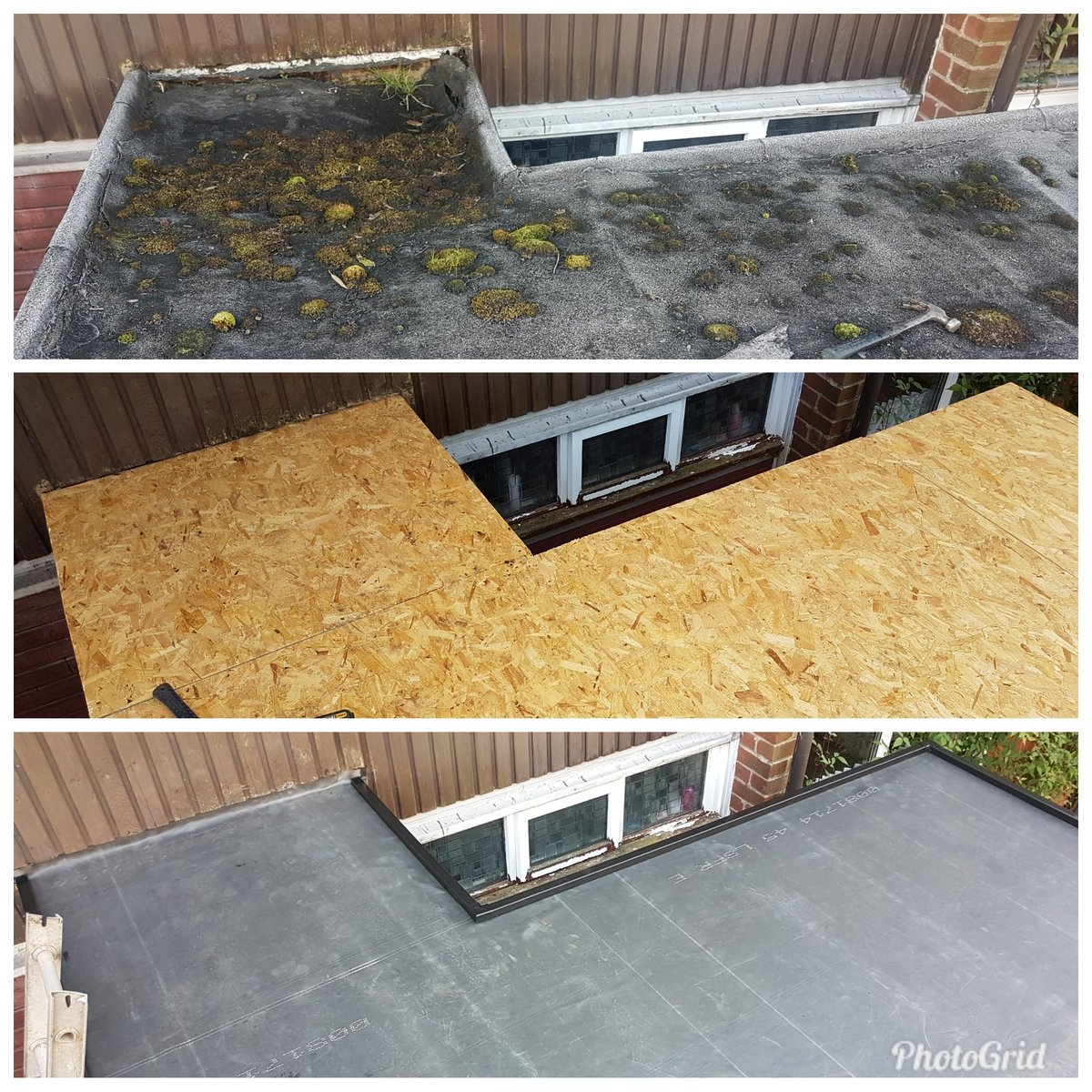 EastlancsCBS's tweet photo. Flat roof completed today for a client in #Manchester with new spars, boards and rubber roofing system including new fascias and guttering. Will your flat roof survive another winter? Contact us for a no obligation survey and quote https://t.co/KyHGbNbNe9