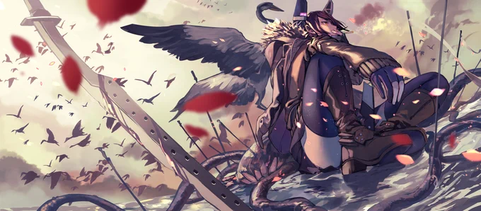 #無言で過去絵をあげる見た人もやる 