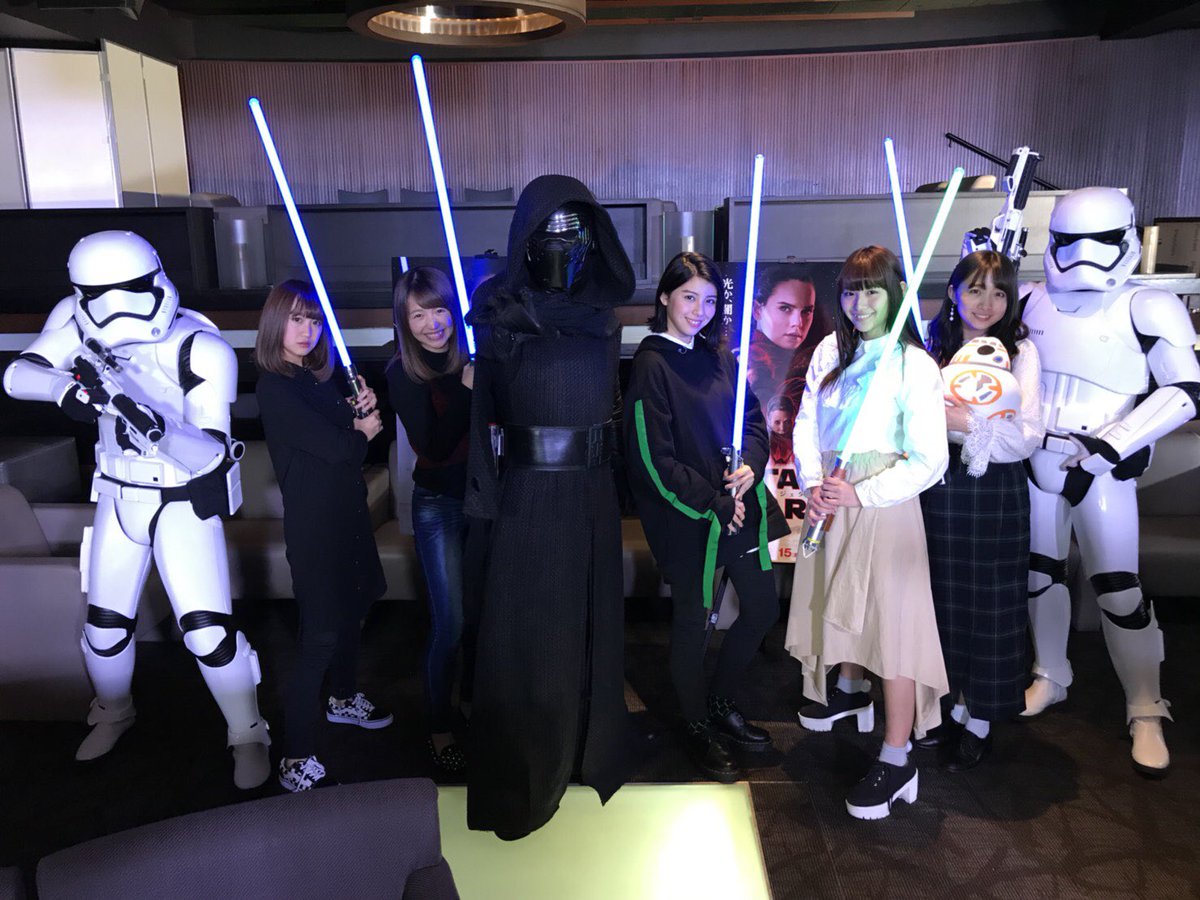 渡邉ひかる 3 26 主演舞台さよならradio A Twitteren スパガと共に最新作に備えろ スターウォーズ復習トーク ありがとうございました 人 サッシャさん そしてカイロレン役の津田健次郎さんと たーっぷりスターウォーズトークが出来て楽しかったです