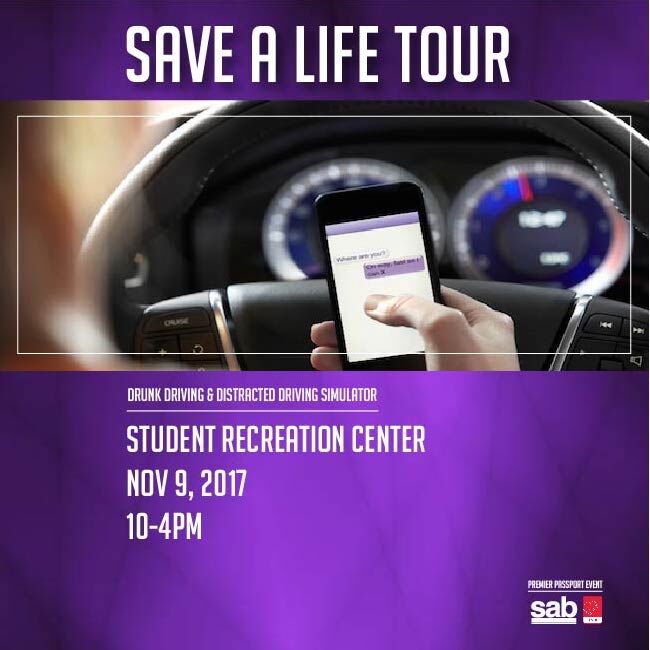 ECU_SAB's tweet photo. Don't forget about SAVE A LIFE TOUR TODAY, Now-4pm!! A premier passport event! We can't wait to see ya #ecusab https://t.co/v4jCWYK6by