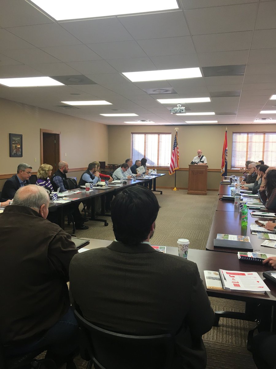 Spending the morning with leaders in the Missouri Agriculture Community to discuss value-added agriculture and how we can work together to grow Missouri and help rural economic development. #moleg