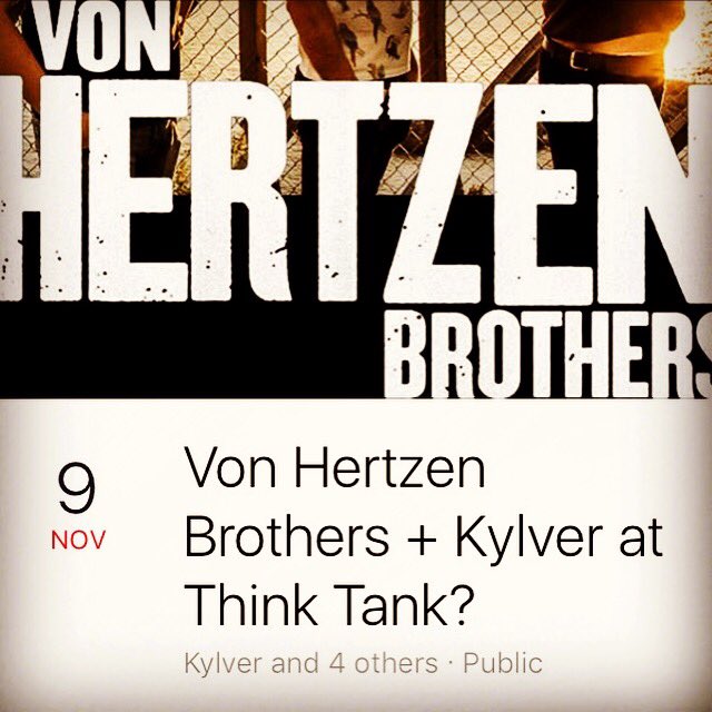 PhewProjects's tweet image. Playing at Think Tank? Tonight with @kylvermusic supporting Von Hertzen Brothers! Cheap tickets available... drop me a message