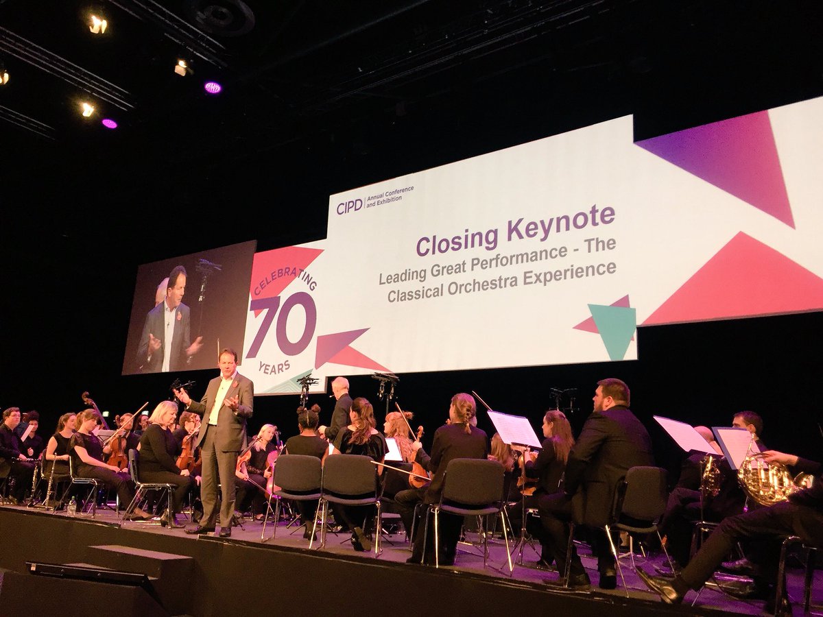 LucyRose_Cello's tweet photo. Playing with @PiccadillySO this afternoon at @CIPD conference, hearing about how similar the orchestra is to a business &amp; the similarities between leadership roles within both! https://t.co/HtXoaw8PCl