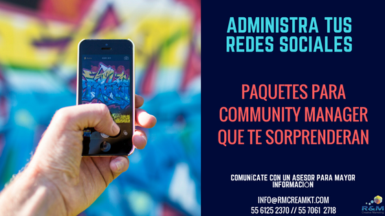 rm_creamkt's tweet photo. No pierdas clientes por no tener tiempo de administrar e interactuar con la comunidad. Nosotros te ayudamos *Paquetes de CommunityManager 😱#MediosDigitales #FelizJueves #CommunityManager https://t.co/vomos4WJ1V