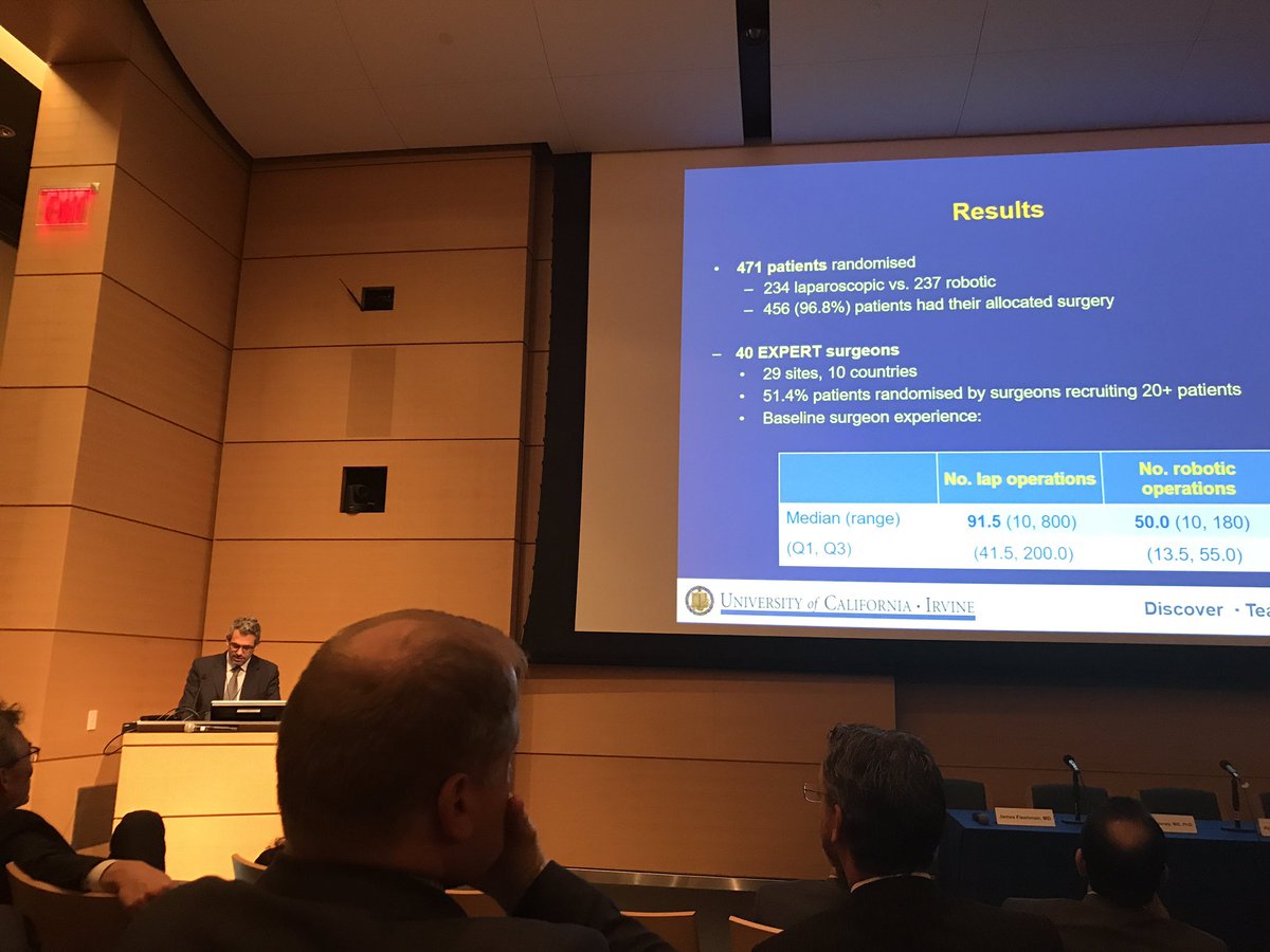 RosaMJimenezRod's tweet photo. Dr Pigazzi explains the results of the #ROLARR trial #colorectalsurgery #mskcol100cme https://t.co/uBpl5IwuqM