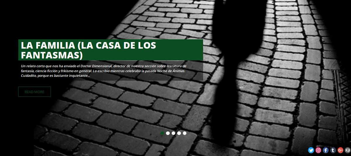 No os perdáis el relato corto de terror que ha escrito nuestro contertulio y director de nuestra sección Friki, el Doctor Dimensional. El complemento ideal del programa de la Noche de Ánimas 2017 (cuidado que da miedito...): podcastizo.com/2017/11/la-fam… #Madrid #terror #relato #miedo