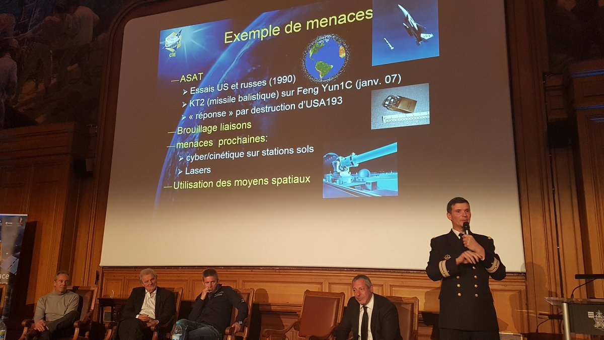 Dernier regard par Alban Valentin du Commandement interarmées de l'espace, capitaine de frégate ; une approche pratique sur l'utilisation de l'espace, un espace de coopération mais aussi parfois de confrontation
#MERetESPACE