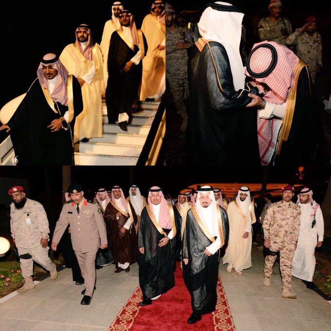 m_bin_m_a's tweet photo. سبعة أشهر بينها ..
هنا استقبله فيصل الخير
بكل حب وحفاوة وتقدير..
وهنا رافقه وودعه بكل حزن وألم
وداعاً سيد الجود والأدب
وداعاً #منصور_الفخر https://t.co/wZxOtWGjAg