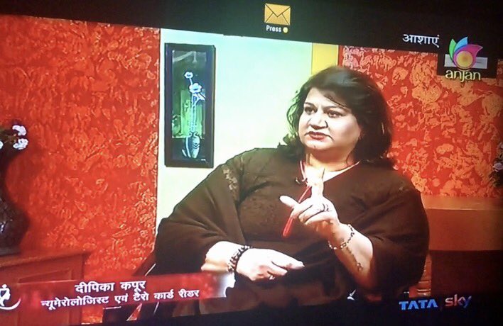 DeepiekaKapoor's tweet photo. Interview on Anjan tv.prgrm Ashayein https://t.co/YnvrrotmAA