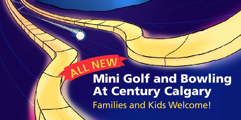 ACECasinoBlckft's tweet photo. OPENING FRIDAY! 18-holes of indoor mini golf fun with regular and #glowgolfing! Doors open Fri Nov 10 at 12-noon for info 403-287-1183 #yyc https://t.co/42ZjNDEtMa