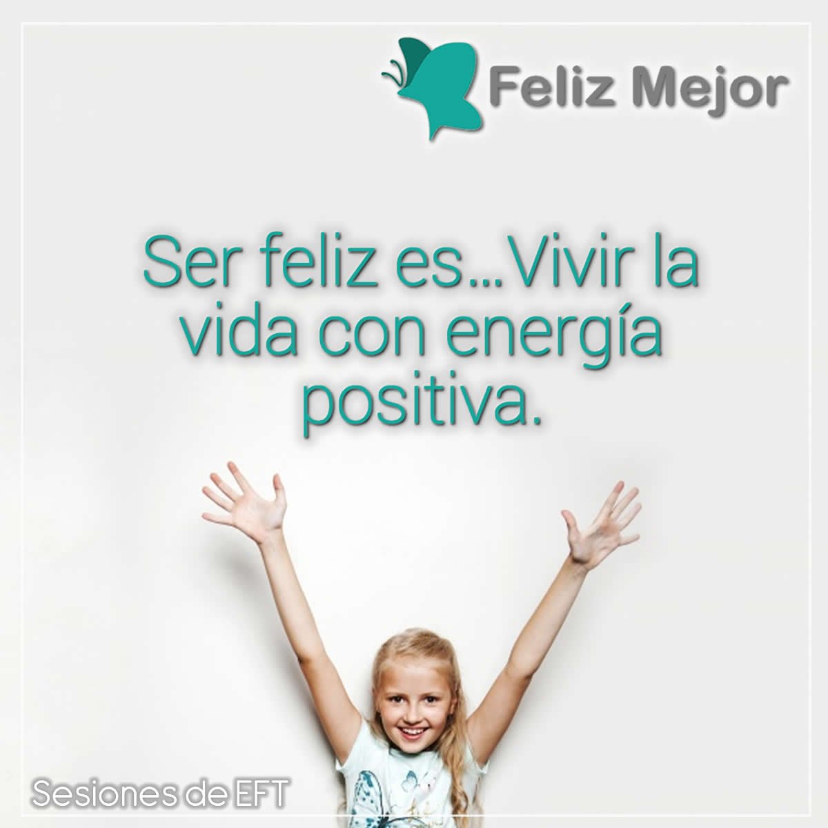 FelizMejor's tweet photo. Ser feliz es vivir la vida con energía positiva #felizmejor #tapping #eft #tle #tranquilida #plenitud #salud #megusta #soyfeliz #soypleno https://t.co/9jVpV92v1j