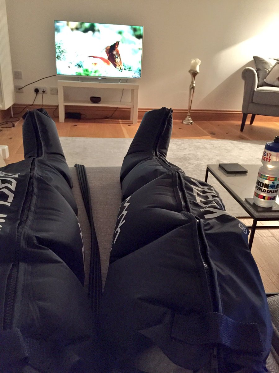 Relaxing with these bad boys on, absolutely love them! Best recovery ever <a href="/AirRelaxEurope/">Air Relax Europe</a>