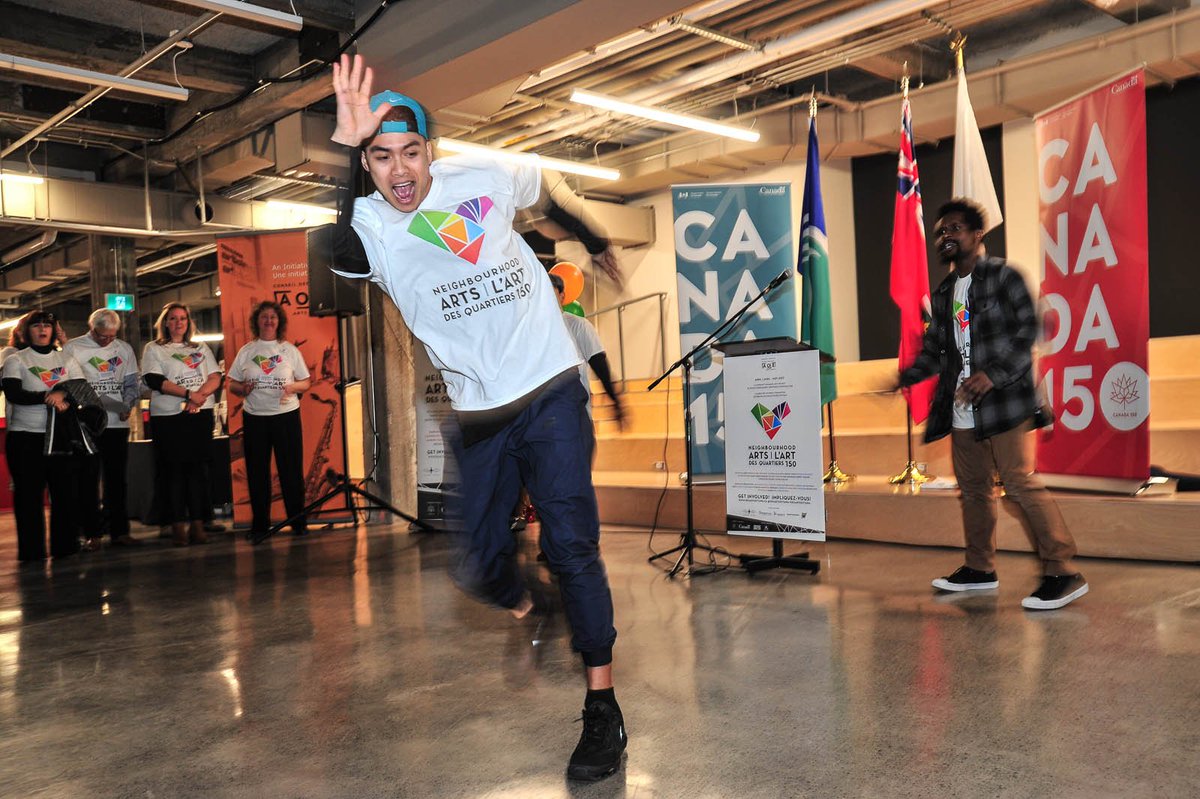 Let’s get the party started!
Celebrate our communities at the Neighbourhood Arts 150 Closing Event.
ow.ly/gt6T30gtpkh #150ArtsOttawa