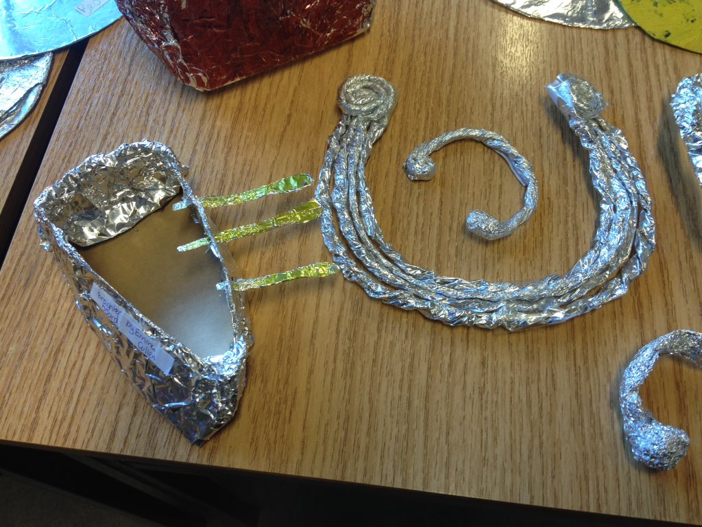 MrsOConnor2's tweet photo. Our annual #BronzeAge #JCHistory fashion show took place today - Fabulous work #RangFionnuala #BroighterHoard there too! https://t.co/pulKz5Phda