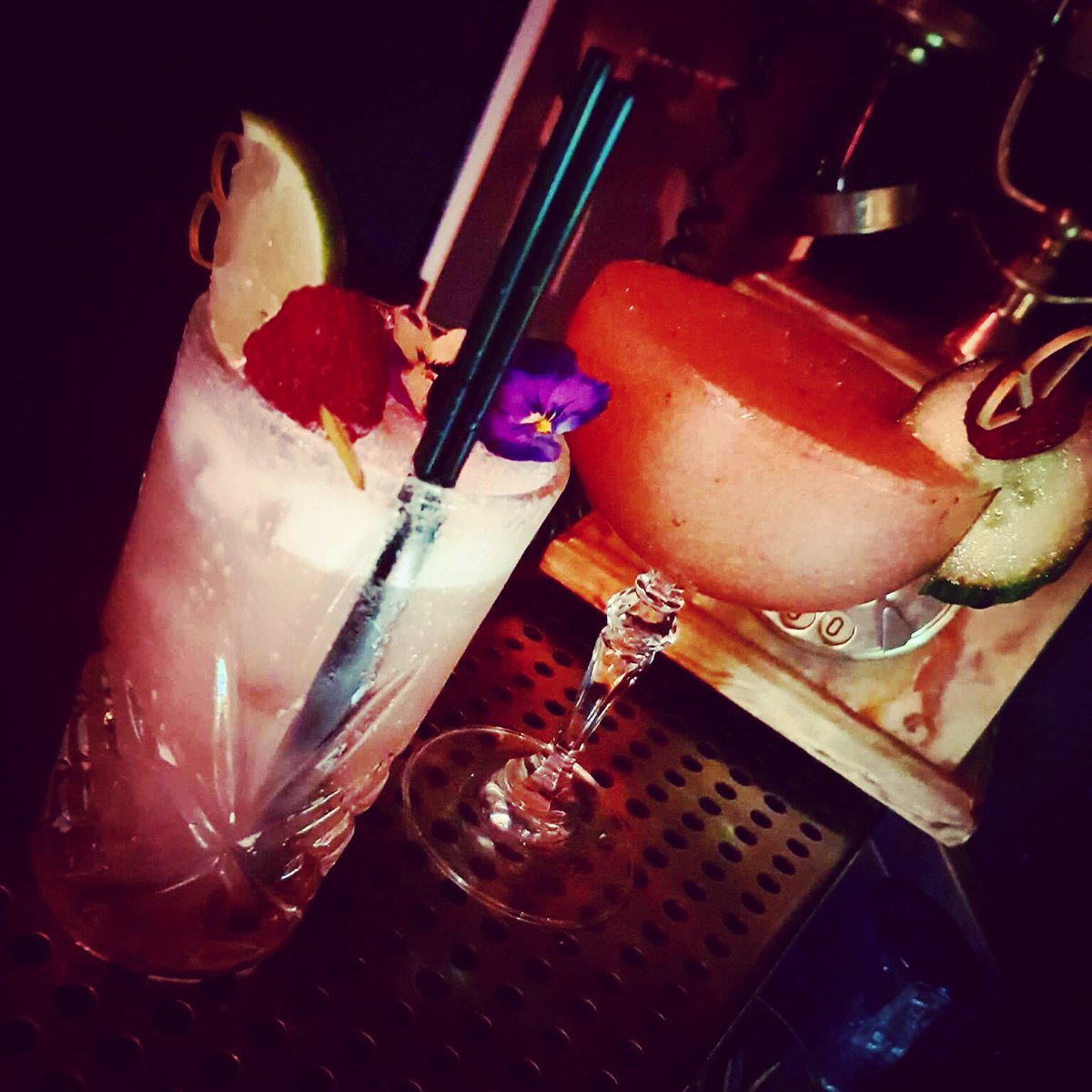 What a pair... fresh cocktail time #cocktails #manchester