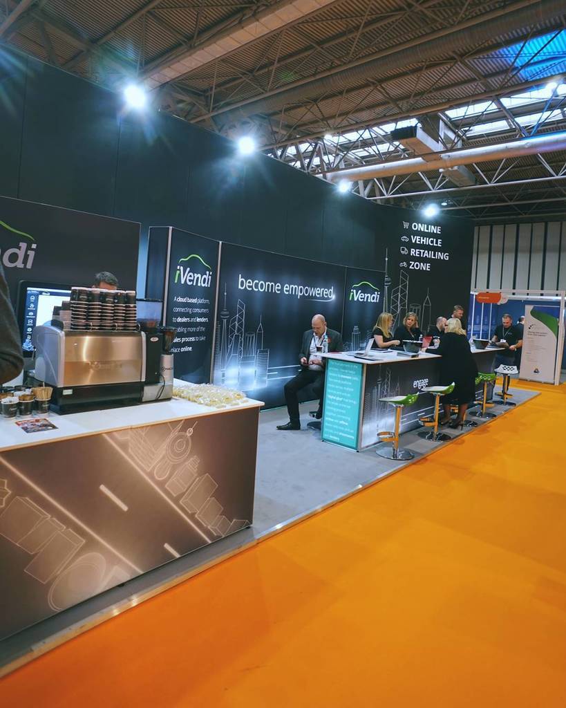 thejonasstuart's tweet photo. Expo time for our industry leading client, iVendi. Brochures, cups, stands, media all created by Rocketland Media.… https://t.co/A4jBlMPhAl https://t.co/pe9BCpe23N