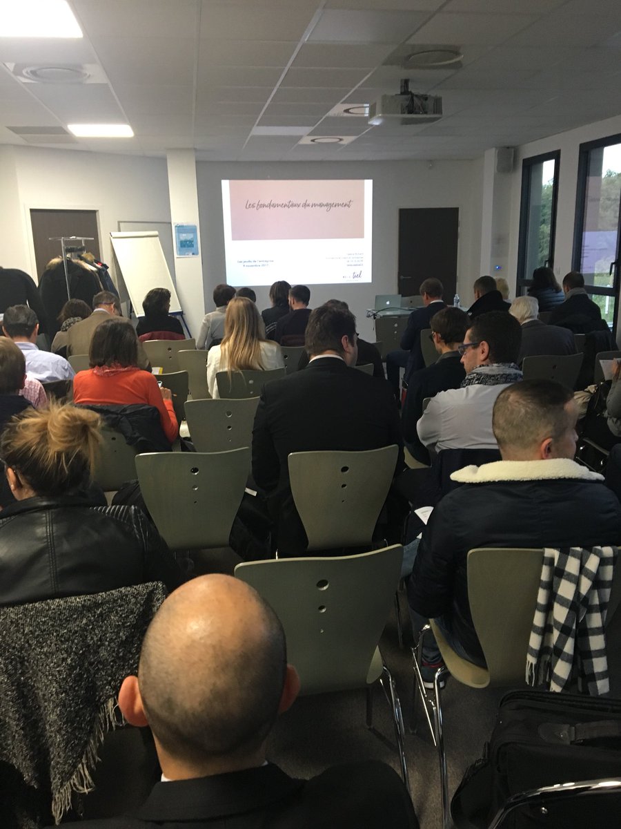 realitiel's tweet photo. Un franc succès ce matin pour notre atelier sur les fondamentaux du management #techlid @CCILYONMETRO les jeudis de l’entreprise. Merci https://t.co/KDAcKfIK5i