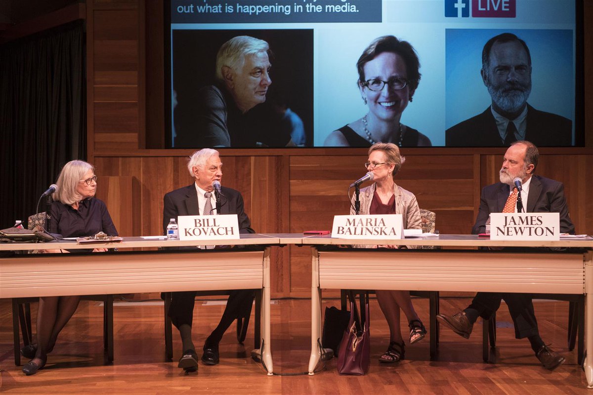 Panel discussion on fake news.