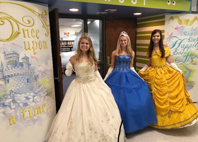 RBESRockets's tweet photo. Princesses arrived at RBES and MBES. Join them on Saturday for a Princess Tea Party at NOHS Cafeteria from 2-4 pm to support FCCLA. https://t.co/tMe6zYm173