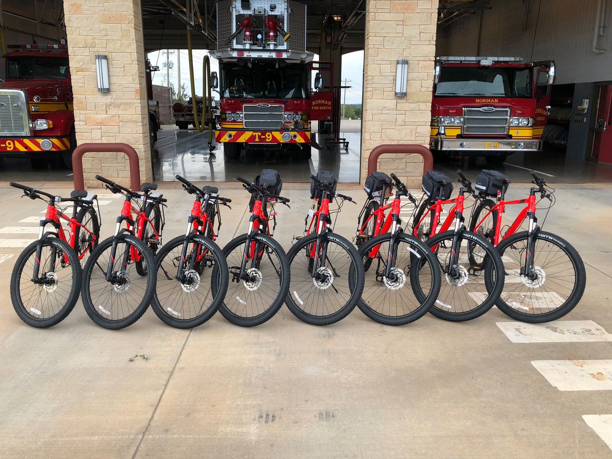 NFD to roll out its new Bicycle Response Team Saturday at the OU vs. TCU game. More: bit.ly/2jbKfcu #NFDBicycleResponseTeam