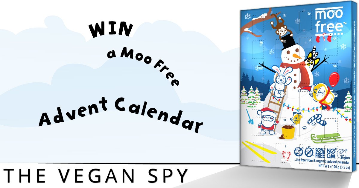 theveganspy's tweet image. I&apos;m having a #giveaway contest over on Instagram for a Moo Free Advent Calendar! ⛄️ Check out all the details here: bit.ly/moofreecal
