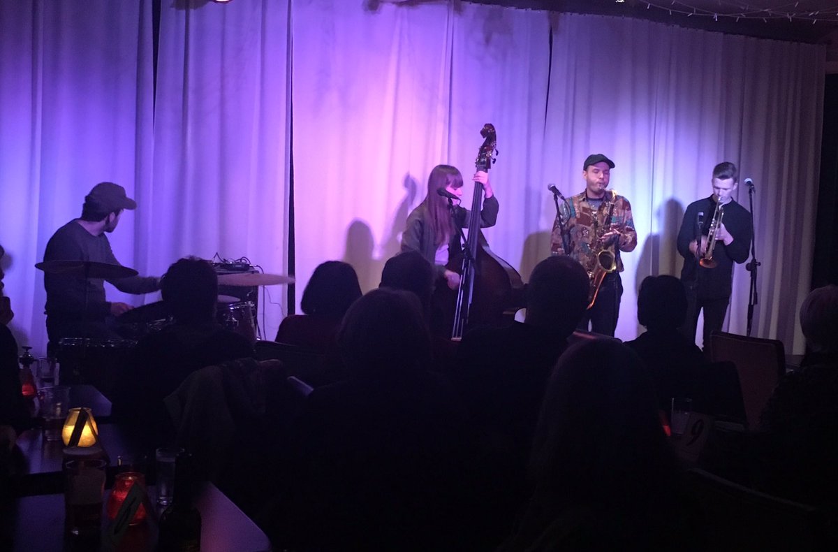 What a lovely start from <a href="/Pixel_band/">Pixel</a> 
#Altrincham loves #jazz❤️