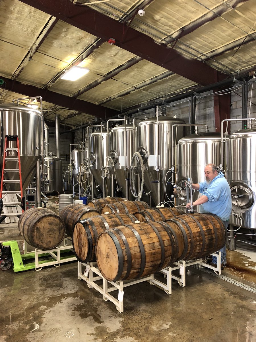 singinriver's tweet photo. Prepping Bourbon Barrel Ghost Bridge! Get ready! 🍻 https://t.co/ORuBpbQwuY