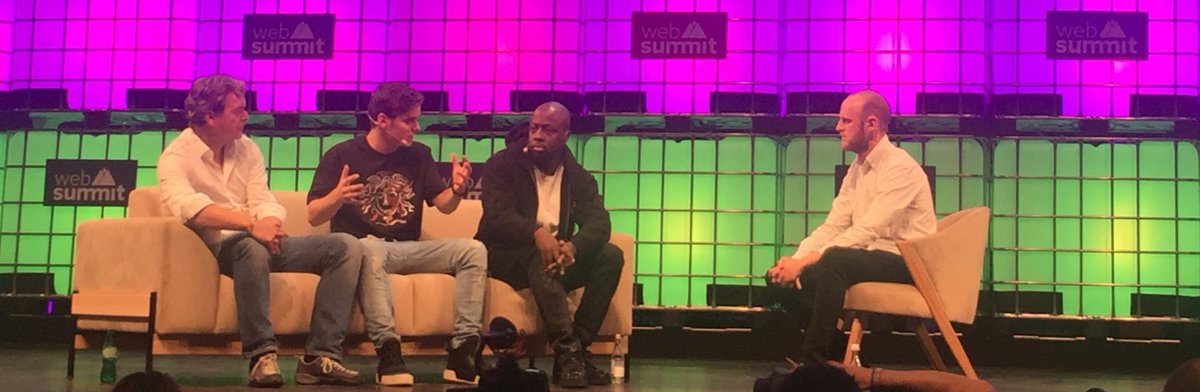 WaiveIO's tweet image. 'You don't need the equipment when you have the orchestra in your mind' @wyclef Great message for anyone who wants to start their own thing #websummit #music #tech
