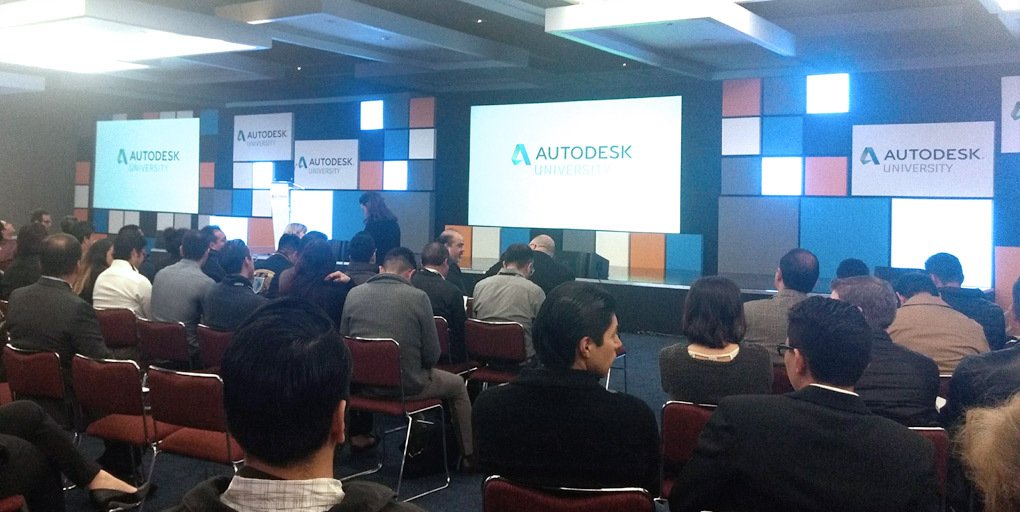 AutodeskLATAM's tweet photo. ¡Comenzando la jornada en Autodesk University México 2017! #AUMexico2017 #AutodeskUniversity #AU #México https://t.co/AWZxjFu1jf