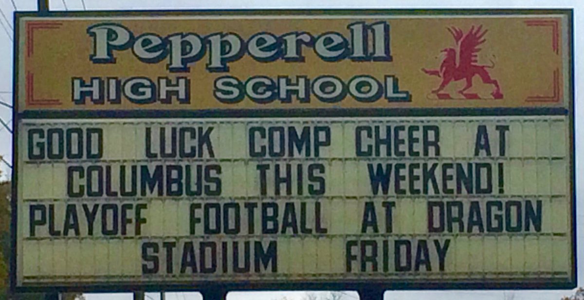 Good luck to both teams! #Dragons