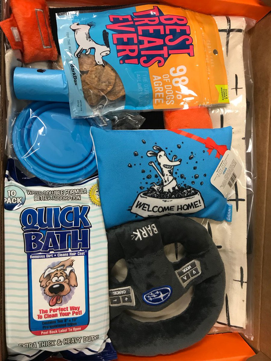SubaruofCH's tweet photo. We can’t wait to drop these awesome kits off to the Pennsylvania SPCA. #subarulovespets https://t.co/1ZAjUsEJkM