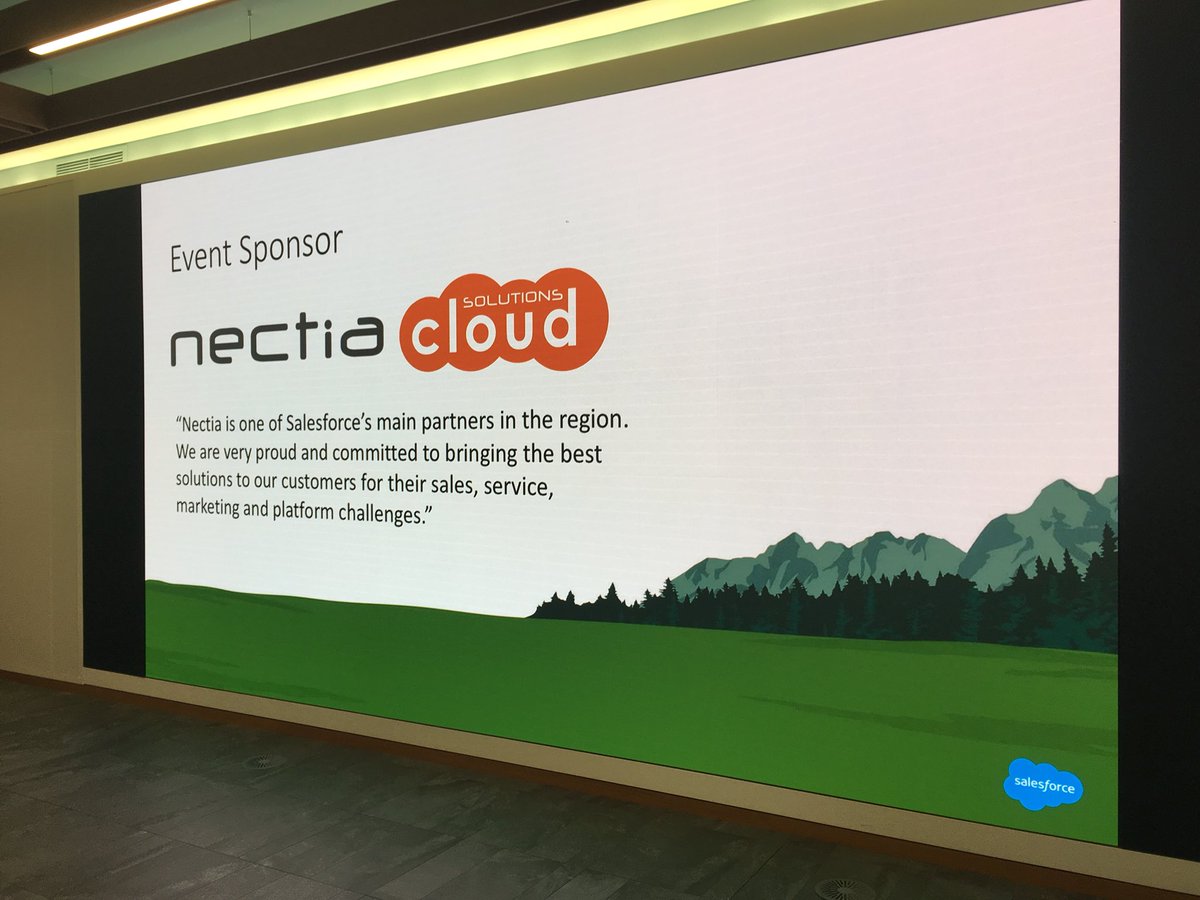 rodbaeza's tweet photo. @NectiaCloud presente en #Dreamforce2017 https://t.co/vcP7zIRvjz