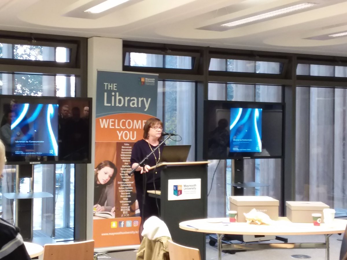 library_MU's tweet photo. Great turnout for launch of #munral2017 Librarian as Communicator @library_MU. Well done @helenfallon https://t.co/frRyZ8h0Qz