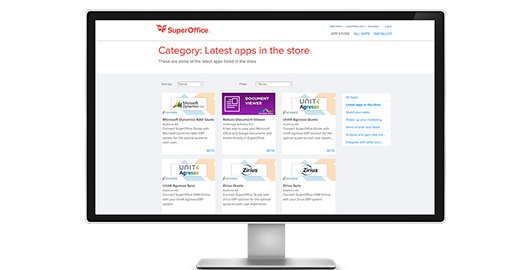 SuperOfficeNO's tweet photo. Hver måned oppdaterer vi vår App Store med nye apper som gir deg tilgang til ekstra funksjoner i SuperOffice Online. Ta en titt på nykommerne: https://t.co/6QQAsLBluk https://t.co/rvhgAAiUPs