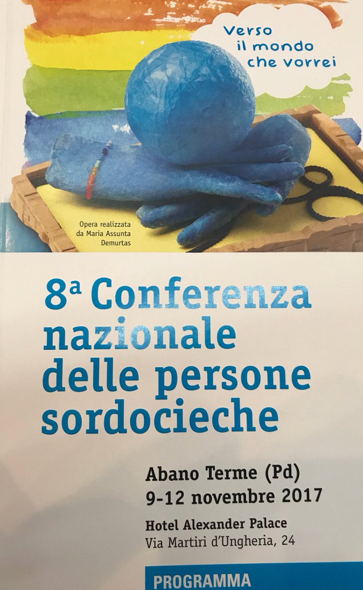 francescorusso's tweet photo. Da Abano Terme la conferenza nazionale delle persone sordocieche lancia un appello alla presidente @lauraboldrini e a tutti i deputati: approvare in questa legislatura la legge #LIS votata al @SenatoStampa! @LegadelFilodOro https://t.co/cFwmuRZFIY