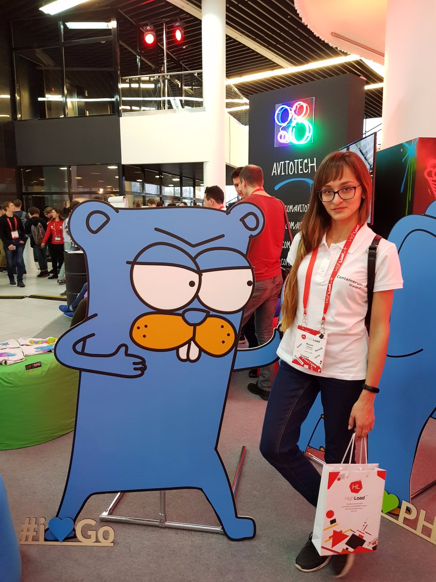 Containerumcom's tweet photo. Our #containerum team @HighLoad_Conf
#highload #highload2017 #golang https://t.co/BytqOQpNyH