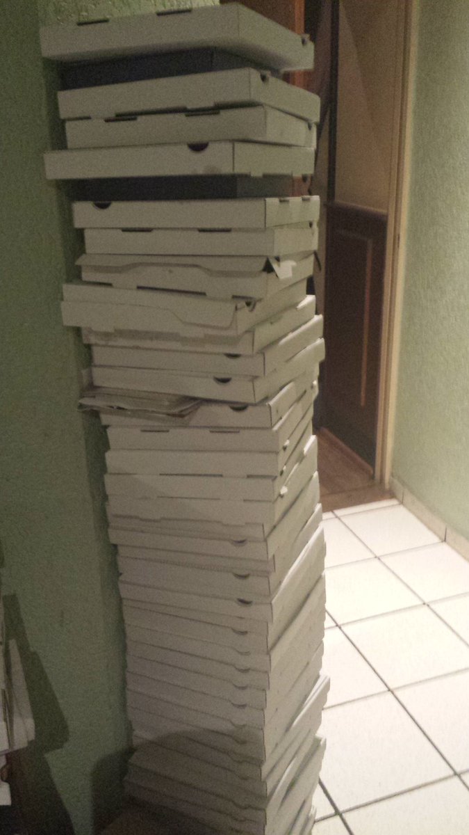 Ich glaub ich muss mal zum Papiercontainer. 😩