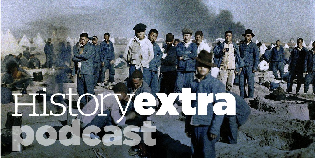 HistoryExtra's tweet photo. Our latest #podcast explores the contribution of more than 100,000 Chinese labourers to the Allied effort in the #FirstWorldWar https://t.co/9nU33A2kEM #WW1 https://t.co/6bDO8AId6L