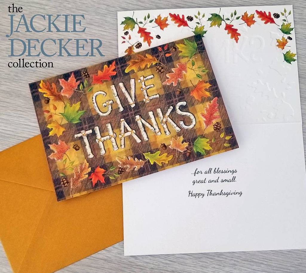Thanksgiving is two weeks away, who's ready?! 🦃 We're loving this heartfelt "Give Thanks" greeting card from <a href="/pict/">PICT</a>… ift.tt/2ylwZ7Z