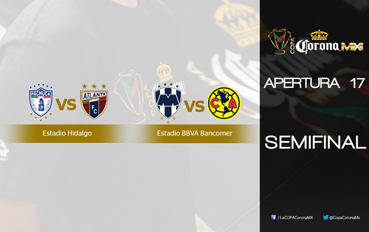 Definidos los partidos de semifinales en la @CopaMX  🇲🇽

⚽️ ¿Cuál será la final? ⚽️
