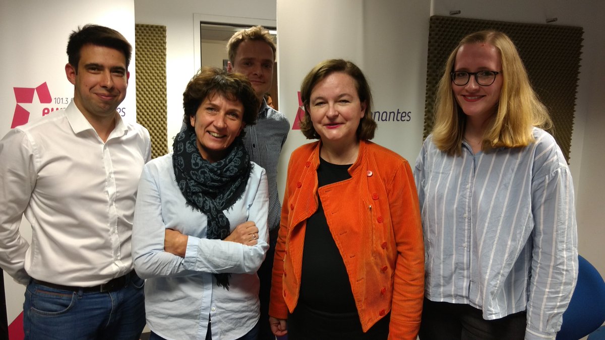 euradio_fr's tweet photo. ACTUS • Merci à  @NathalieLoiseau pour sa venue, à bientôt ! 🙂 https://t.co/1IEpWR76vv
