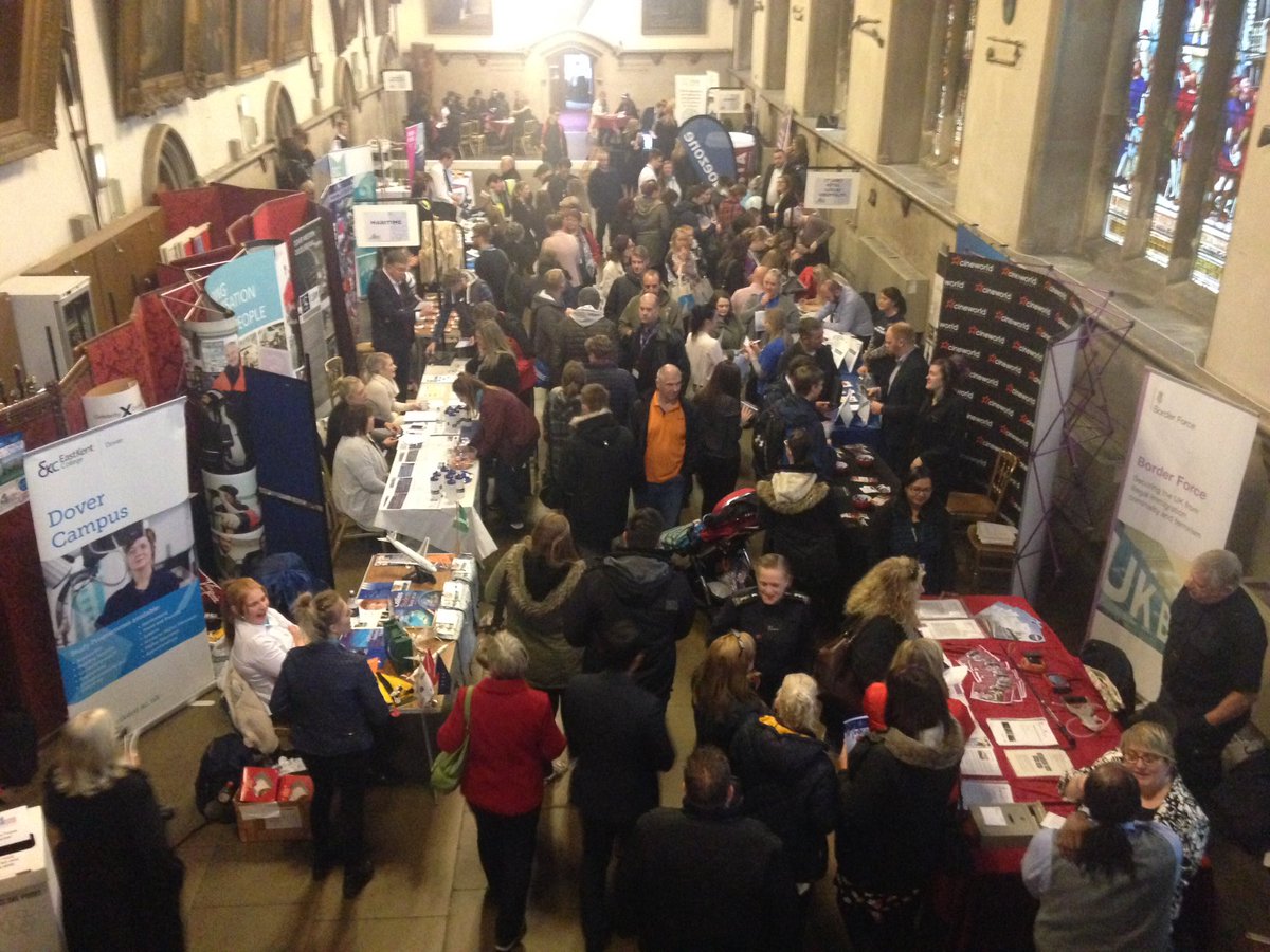 Thank you to all 2,000 people who came along to today's Skills4Dover Jobs Fair. We hope it's the start of something exciting for you!