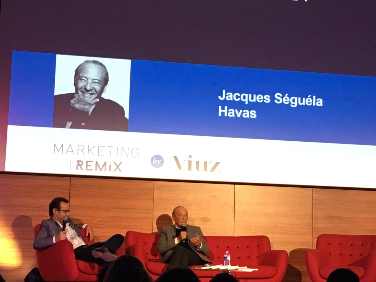 candice_sto's tweet photo. M. Jacques Séguéla: " Que devient la neige quand elle fond ? De l'eau? Mais non, elle devient le printemps !" #marque #émotion #remix2017 https://t.co/BK9cmGupk7