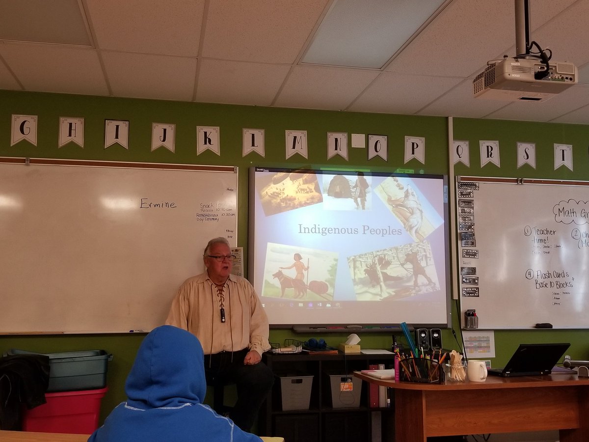 jenhollman's tweet photo. Learning about the fur trade with Trader Jim! #psd70 #duffieldschool https://t.co/lqkaSnlx5S